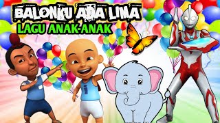 Balonku ada lima  lagu anak anak terbaru lagu anak indonesia versi animasi  kompilasi lagu anak [upl. by Aina]