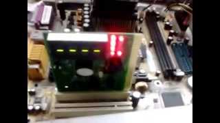 desktop motherboard No Display Problem solution by debug Card डेस्कटॉप मदरबोर्ड रिपेयर कैसे करे [upl. by Xever]