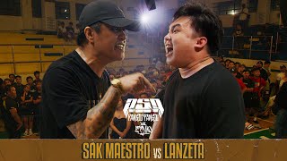 Pangil Sa Pangil SAK MAESTRO vs LANZETA  MATIRA MAYAMAN [upl. by Refiffej]