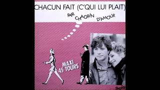 Chagrin dAmour Chacun fait cqui lui plait Maxi 45t 2018 Dj Oliv [upl. by Edaw]