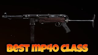 Best MP40 Warzone Loadout [upl. by Luigi]