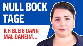 Hirngespinst oder Zukunft PRO amp CONTRA von NullBockTagen [upl. by Tosch]