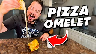 How to Make a Pizza Omelet [upl. by Hewart]