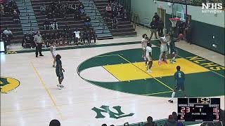 New London Basketball Highlights vs East Hartford High School 11824 [upl. by Wesa]