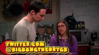 TBBT S06E20  Sheldon telling Amy he will have to miss date night [upl. by Erdnua714]