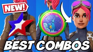 BEST COMBOS FOR NEW BRITESTAR SKIN BOTH STYLES  Fortnite [upl. by Anik]