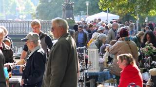 Flohmarkt  Hannover Alt Stadt September 2013 [upl. by Kcolttam907]