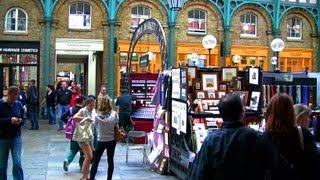 Covent Garden  London Landmarks  High Definition HD YouTube Video [upl. by Palla165]