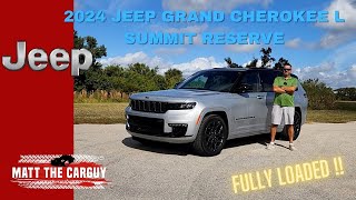 2024 Jeep Grand Cherokee L Summit Reserve  Is It Better Than Luxury Brands [upl. by Nellir990]