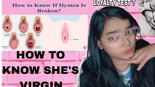 virginity test 🤔 लड़की ने पहले Se❌️ किया है या नही कैसे पता करे 🤫 🙎‍♀️loyalty test [upl. by Toor]