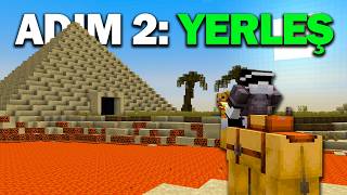 Minecraft’ın EN TEHLİKELİ Çölünde Hayatta Kalabilir miyim part2 [upl. by Ainelec]