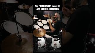 THE EPIC DRUM FILL ON “BLACKENED”  Metallica  Lars Ulrich [upl. by Nylauqcaj270]