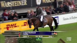 Ludger Beerbaum  Chaman  Preis von NRW at CHIO Aachen 2013 [upl. by Kurr]