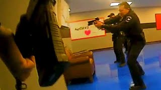 Mesquite police release bodycam footage of officers shooting student who brought gun to school [upl. by Mort]