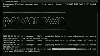 Powerpwn powerdump [upl. by Annahsad]