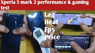 Sony Xperia 5 mark 2 latest performance heat and gaming test  Honest review [upl. by Anecuza]