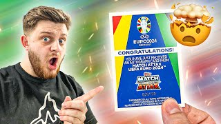 I FOUND A REAL AUTOGRAPH CARD from EURO 2024 MATCH ATTAX [upl. by Hebbe]