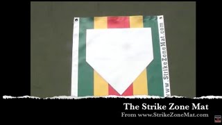 The Strike Zone Mat  Fastpitch Softball TV Show [upl. by Lethia]