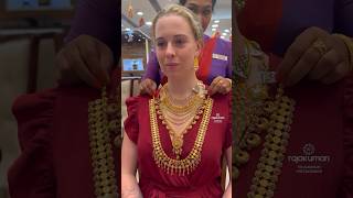 Foreigners buying gold in Kerala youtubeshorts wedding jewellery gold [upl. by Lihp]