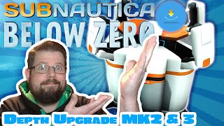 Subnautica Below Zero Tips amp Tricks Tutorial  How To Make The MK2 amp MK3 Seatruck Depth Upgrades [upl. by Atiekan]