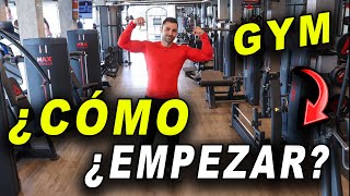 🔴 ¿Cómo iniciar en el GYM por primera vez  Lo que DEBES SABER al comenzar el gym 🏋🏻‍♀️ [upl. by Caprice722]