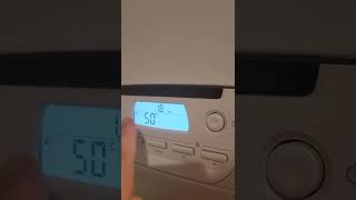 Glow Worm combi boiler ultracom2 35cxihow to change temp on central heating [upl. by Malamud]