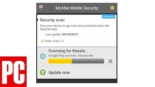 McAfee Antivirus amp Security 31 Premium for Android Review [upl. by Eppesuig]