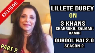 Shahrukh Khan Hai Most Charming Superstar Lillete Dubey Exclusive Interview [upl. by Marala167]