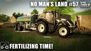 Spreading Digestate Manure amp Spraying Fertilizer No Mans Land 57 Farming Simulator 19 Timelapse [upl. by Fraase]