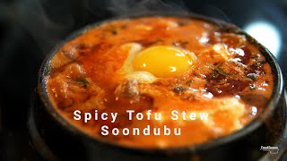 Korean Spicy Tofu Soup Soondubu Jjigae 순두부 찌개 [upl. by Koehler]