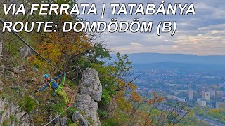 Via Ferrata  Tatabánya  Route Dömdödöm B [upl. by Cofsky546]