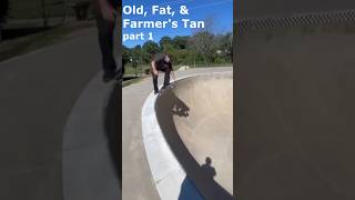 58 year old at Latham Skatepark Greensboro NC 3rd day riding since broke foot 10 weeks ago part 1 [upl. by Kotto]