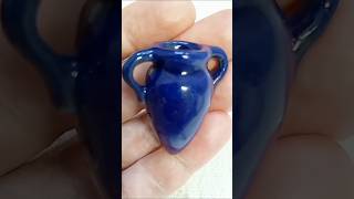 Pendant quotBlue amphoraquot Ceramic httpsgiftsartleolashopetsycomlisting1762467563 [upl. by Sivam]