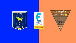 AIDS Dino  Lollocaffe FC  4 Giornata  Serie E 20242025 [upl. by Eldnek319]