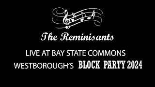 The Reminisants Perform at Westboroughs 2024 Block Party [upl. by Ahto]