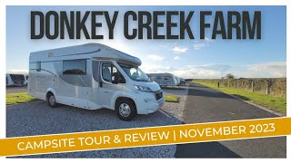 DONKEY CREEK FARM CARAVAN PARK  A great base for the Fylde [upl. by Anaher]