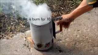 How to start a charcoal grill with a chimney starter [upl. by Reisch]