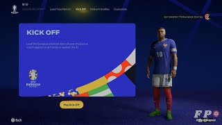 FC 24 Old Gen PS4 Pro UEFA Euro 2024 Gameplay 2K QHD [upl. by Leidgam]