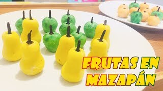 Cómo hacer Mazapán  Frutas de Mazapán  Figuras en Mazapán  Miski Trujillo [upl. by Hinson990]