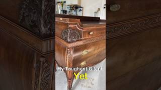 Antique Dresser Restoration Makeover furniturerestoration restoration furnitureflip [upl. by Enilesor]