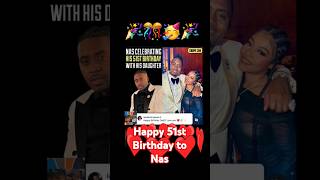 Happy Birthday goes Out To Nas shortsfeed birthday Nas daughters celebration dads like [upl. by Matheson]