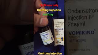 VOMIKIND INJECTION ONDANSETRON INJECTION IP 2mlmg use in hindi mankind injectiontablets capsule [upl. by Adnahsar845]