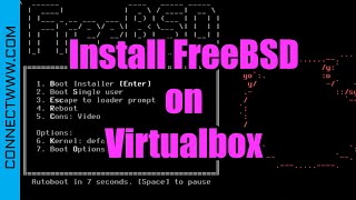 How to Install FreeBSD on Virtualbox [upl. by Sisco]