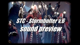 40K Space Hulk DeathWing  New Stormbolter sound preview [upl. by Tom]