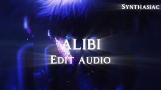 AlibiEdit audio [upl. by Bridge397]