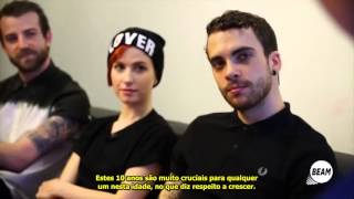 BEAM Interview Paramore LEGENDADO paramorecombr [upl. by Paulita]