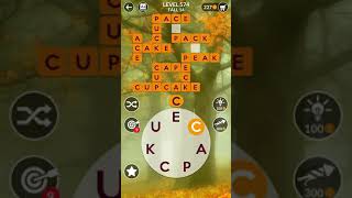 Wordscapes Level 574 Fall 14 Autumn Answers [upl. by Enttirb]