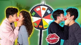 LA RULETA DE BESOS EXTREMA en parejas [upl. by Aleyak]