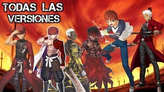 SHIROU EMIYA Todas las versiones [upl. by Allis816]