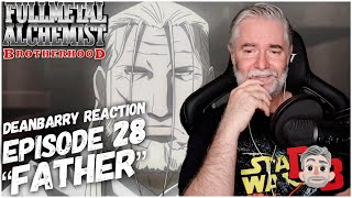 Fullmetal Alchemist Brotherhood Episode 28 quotFatherquot REACTION [upl. by Janyte]